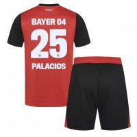 Dres Bayer Leverkusen Exequiel Palacios #25 Domaci za djecu 2024-25 Kratak Rukav (+ kratke hlače)